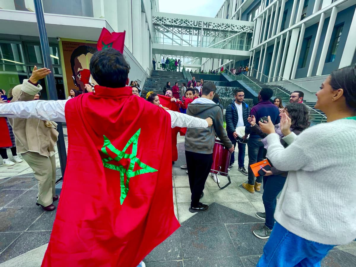 Gagner avec nos valeurs, nos principes et nos qualités : Victoire pour nos lions, victoire pour notre Pays 🇲🇦 