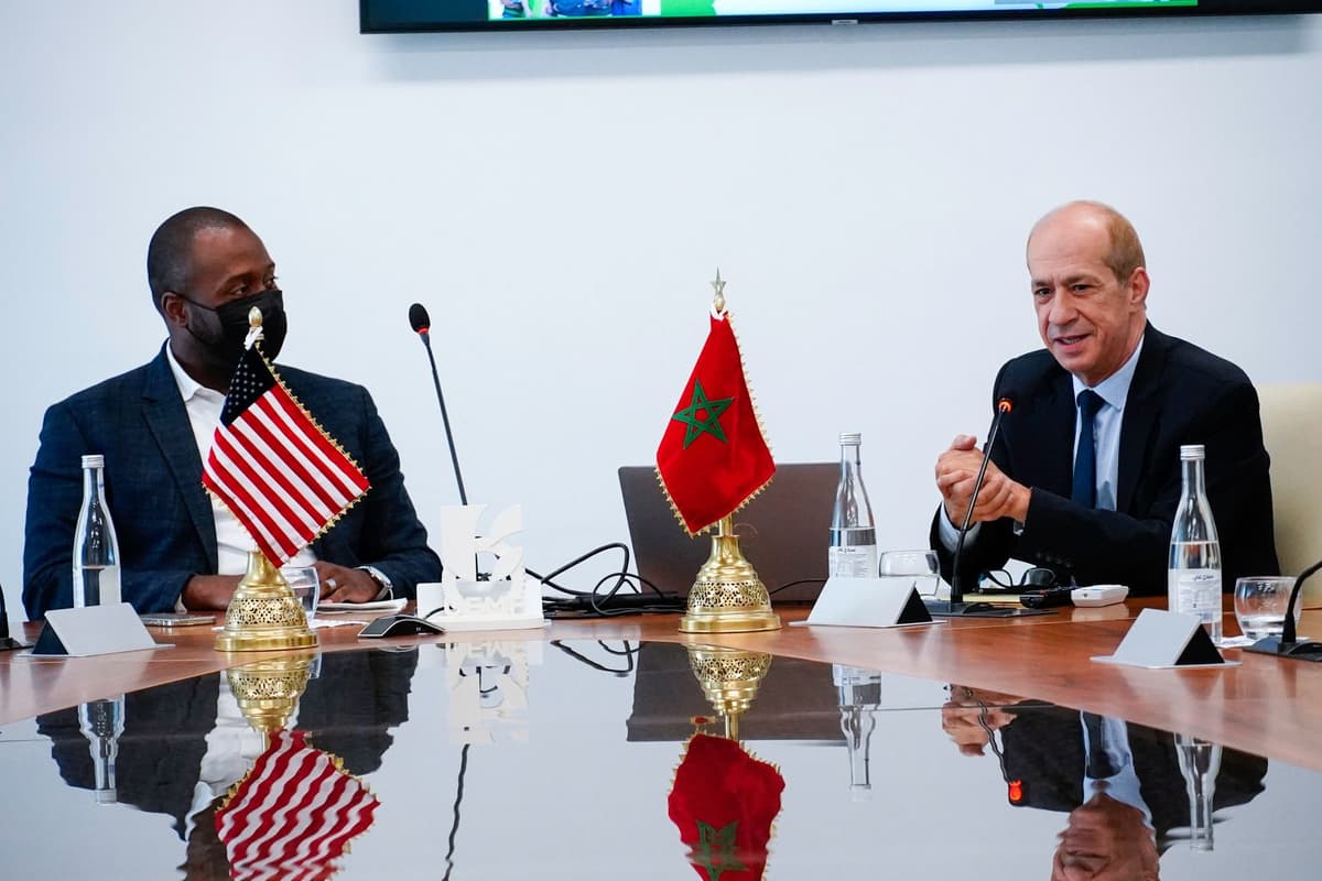 Visite de courtoisie de S.E M. Le Consul Général des Etats-Unis d’Amérique au Maroc