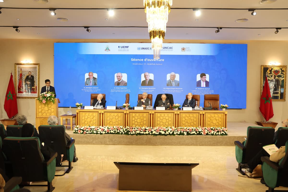 Troisième sommet des jeunes africains et euro-méditerranéens de l’Université Euromed de Fès : Siège de l’Académie du Royaume, Rabat, le 19 janvier 2026