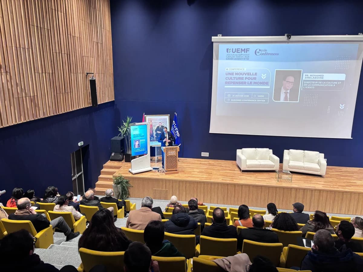 Une nouvelle culture pour repenser le monde : conférence du Pr. Mohamed Zinelabidine