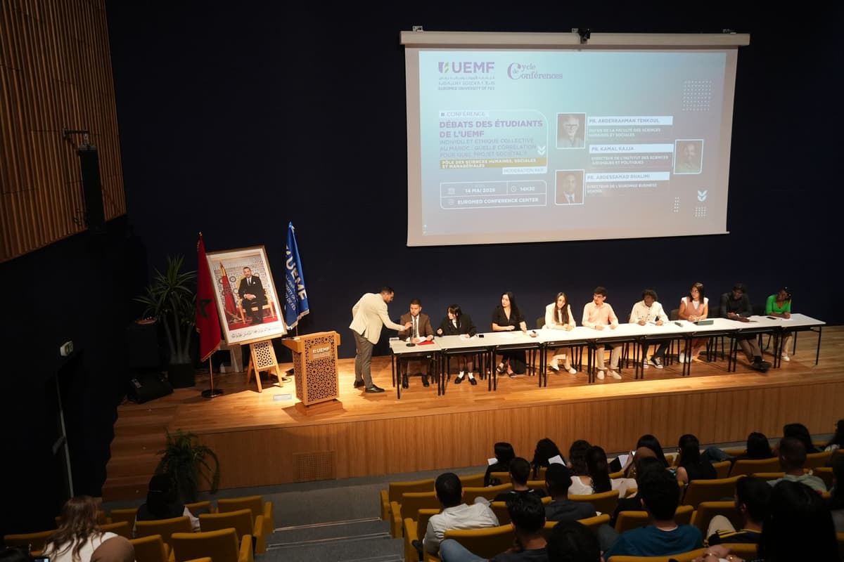 Débat des Jeunes de l’UEMF : penser le lien entre individu et éthique collective dans la société marocaine
