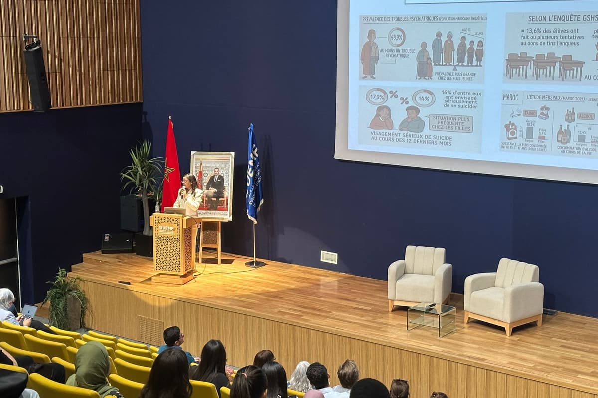 Santé mentale des jeunes au Maroc : éclairage et perspectives au cœur d’une conférence à l’UEMF
