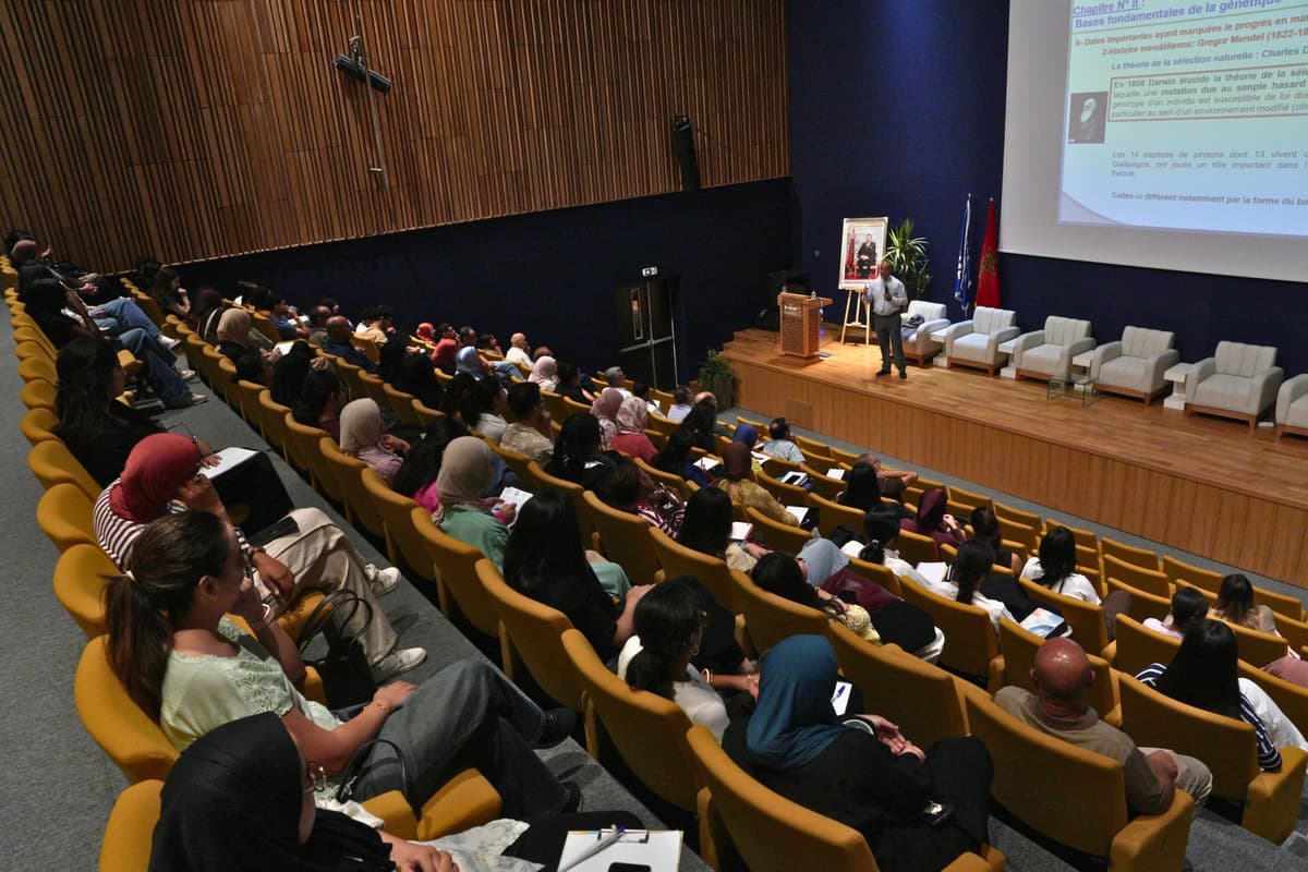 Pr. Hamid El Amri à l’UEMF : le génie génétique au service des sciences forensiques et de la médecine personnalisée