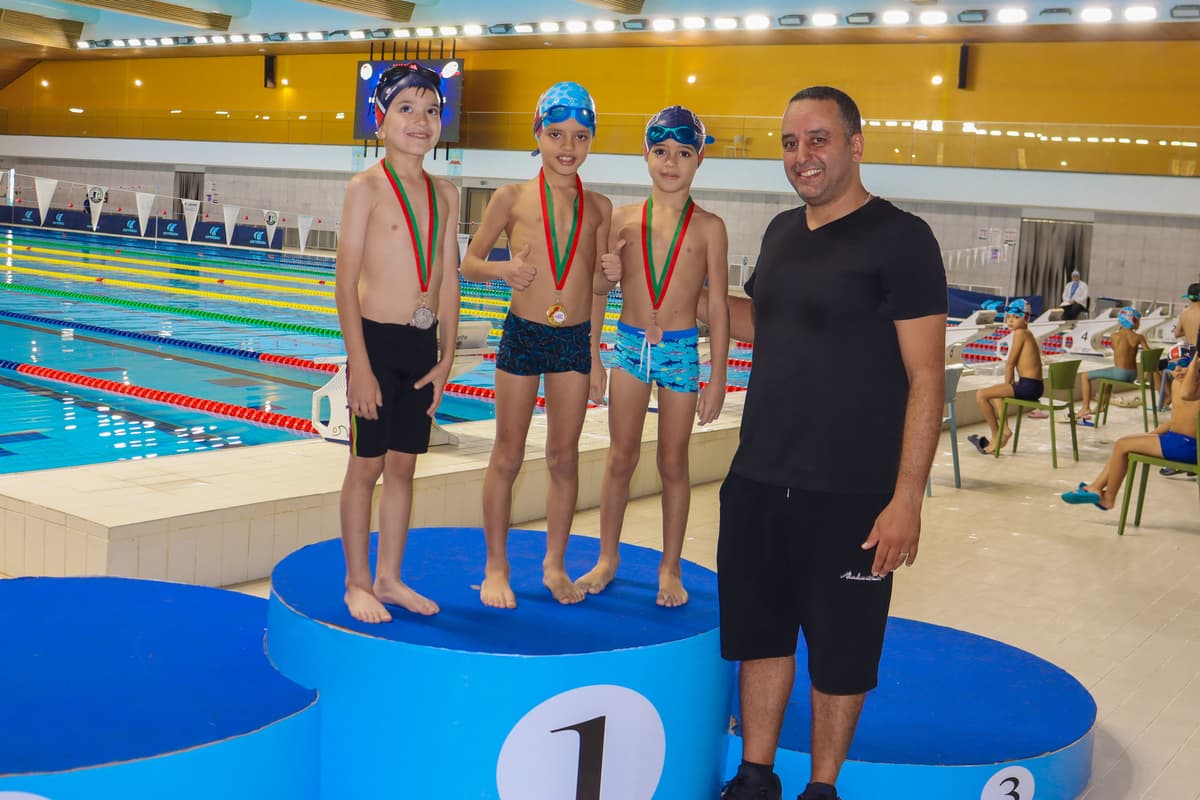 Piscine olympique de l’UEMF accueille le Wahda Swimming Challenge 2026
