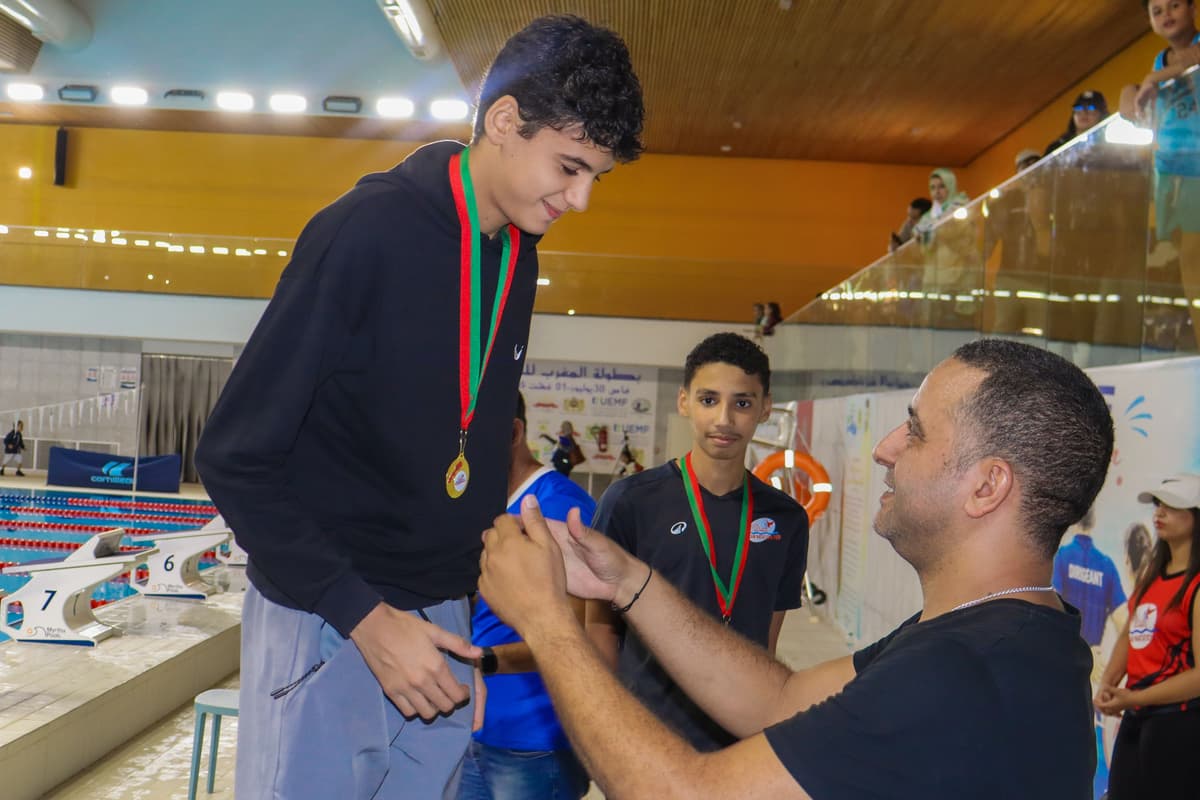 Piscine olympique de l’UEMF accueille le Wahda Swimming Challenge 2026