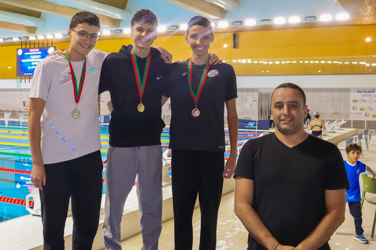 Piscine olympique de l’UEMF accueille le Wahda Swimming Challenge 2026