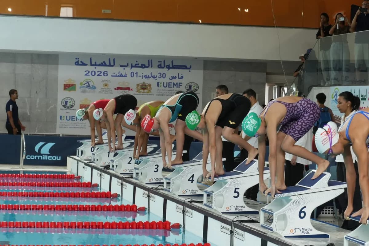 L’Université Euromed de Fès accueille les Championnats du Maroc de natation