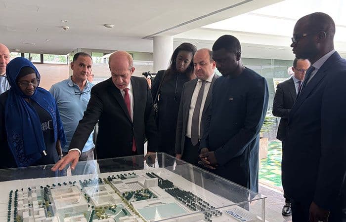 Visite d’une délégation sénégalaise à l’UEMF : cap sur l’innovation et les synergies africaines