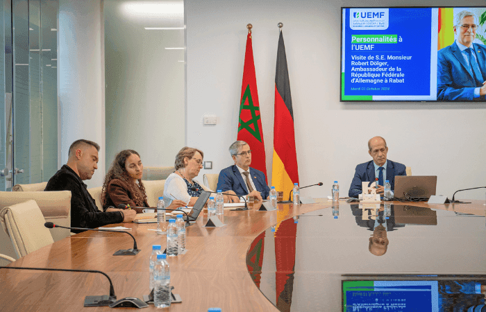 L'UEMF reçoit S.E. Monsieur Robert Dölger, Ambassadeur de la République Fédérale d'Allemagne à Rabat