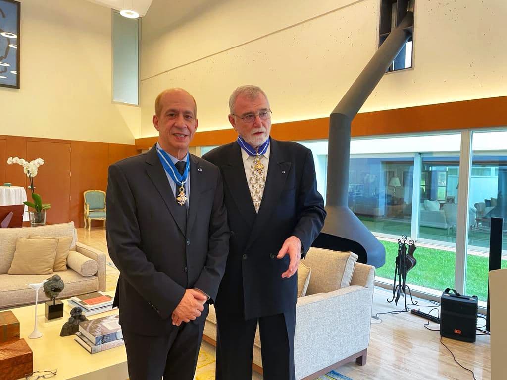 Prof. Mostapha Bousmina decorated with the Cross of Commander of the Order of the Civil Merit of Spain