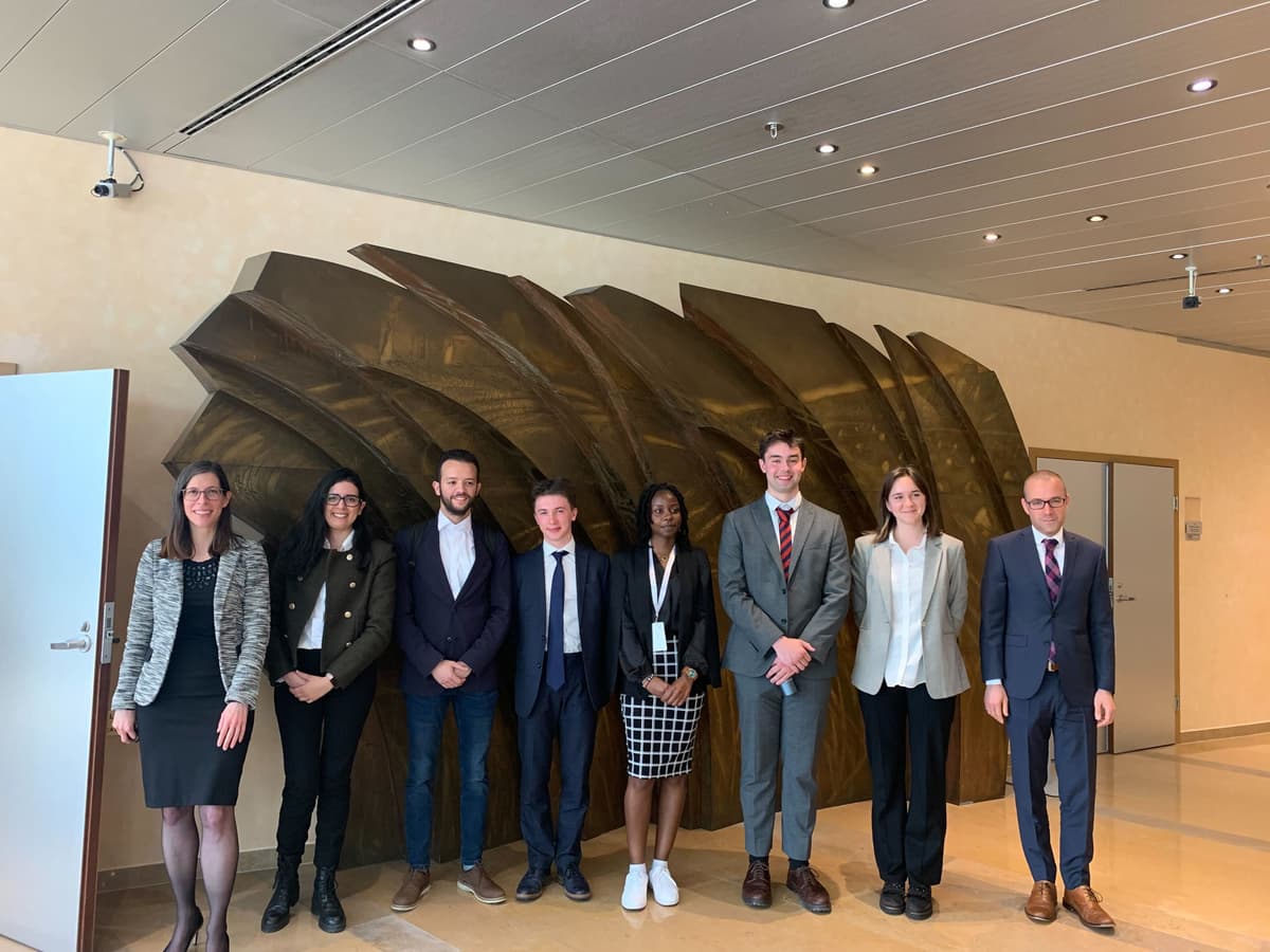 Pr. Hafsa El Bekri participe au "Model World Trade Organization" à Saint-Gall et à Genève