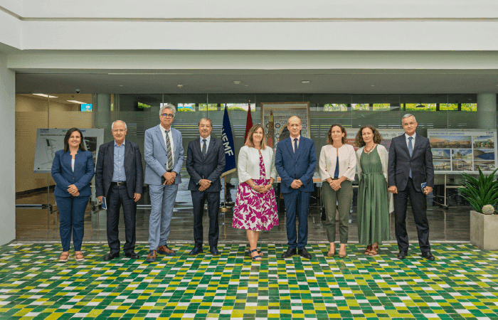 Visite de Madame Carine Foeller Viallon, Consule Générale de France, à l'Université Euromed de Fès