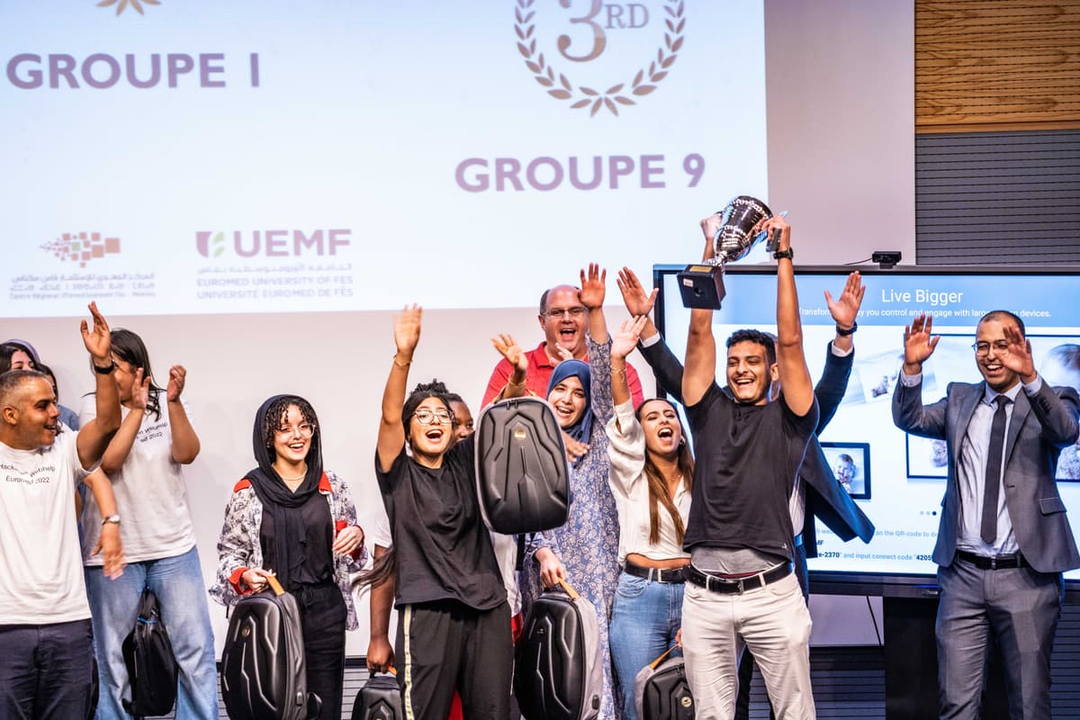 Hackathon Webhelp Maroc et UEMF : des projets et des concepts innovants à la grande finale