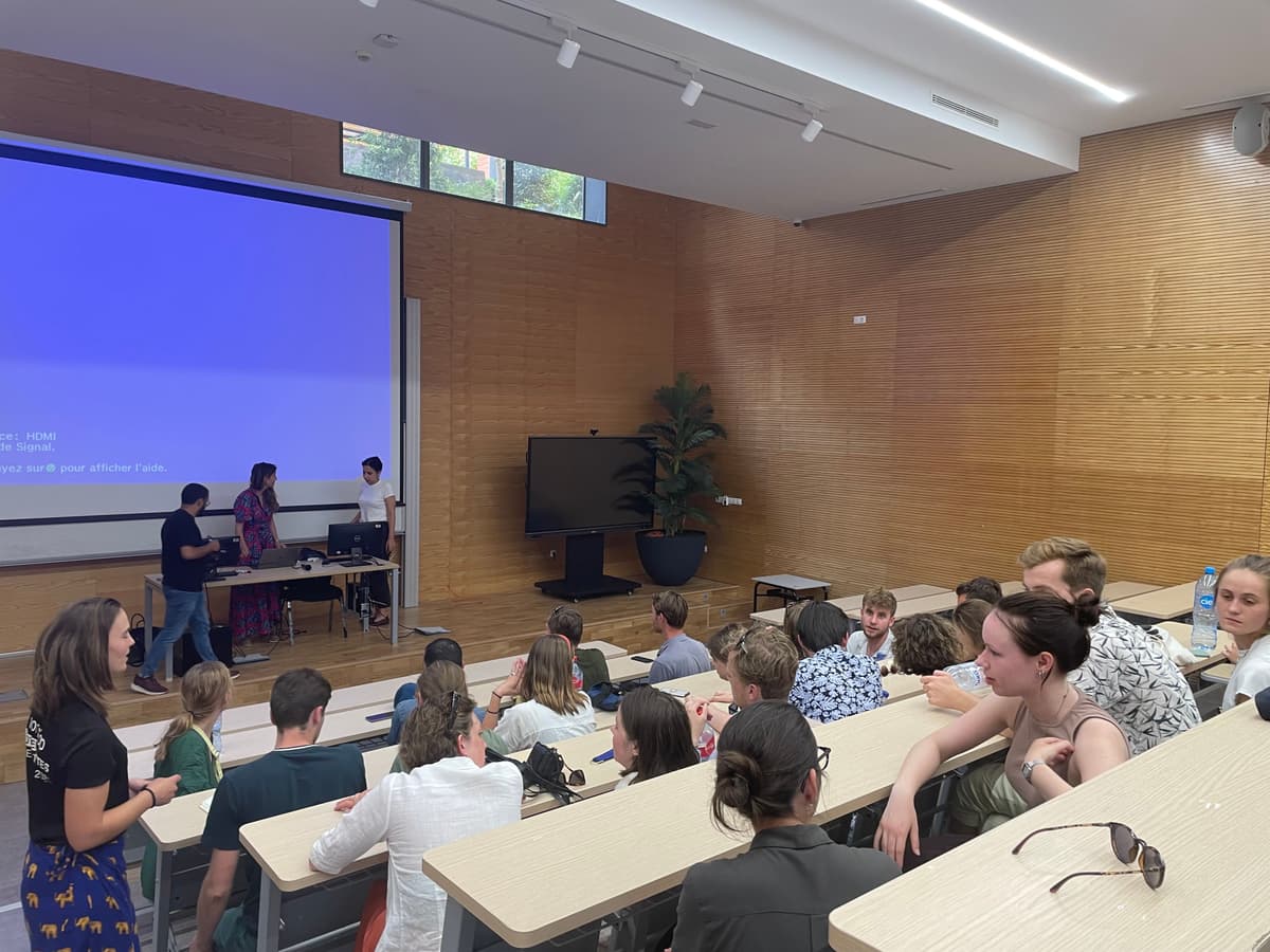 Rencontre entre les étudiants de l’École Néerlandaise d’Architecture Delftse School et ceux de l’École Euromed d’Architecture (EMADU)