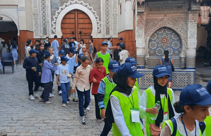 Séjour Enrichissant à l'UEMF : Une Immersion Culturelle, Sportive et Récréative pour les Élèves de l'Association Aghbalou
