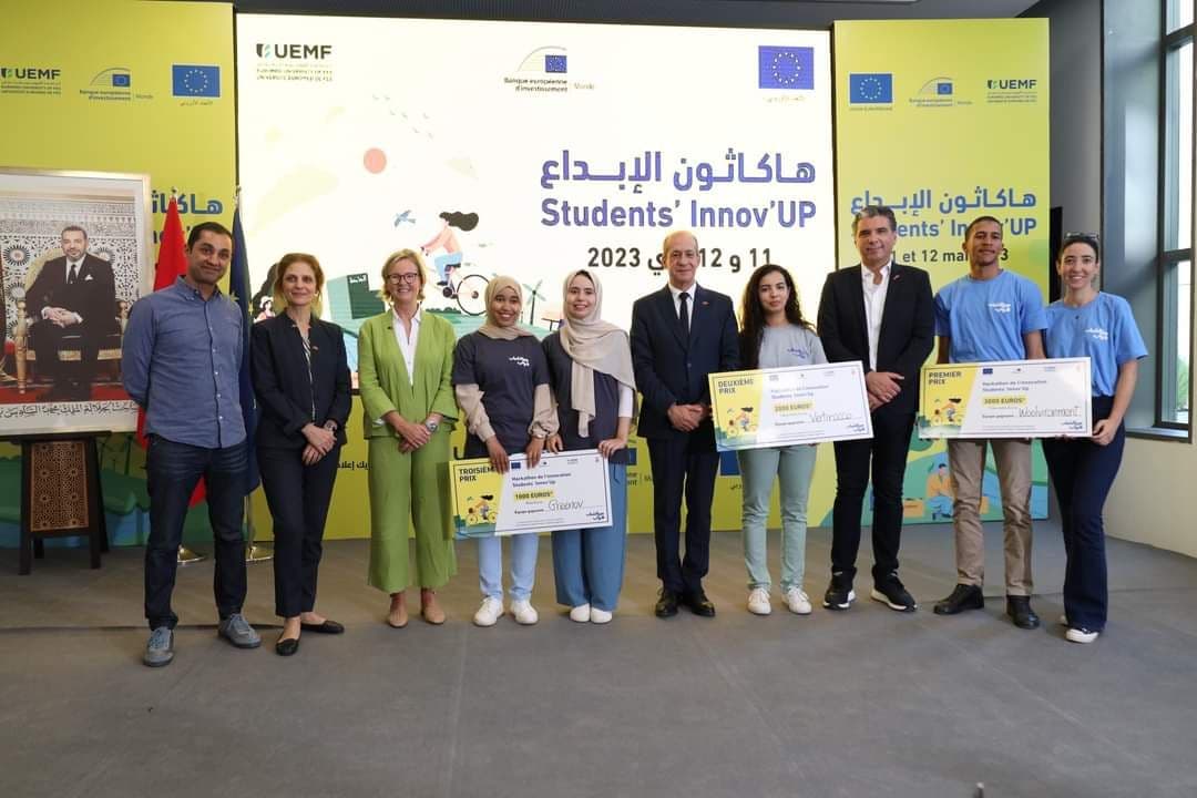 Retour en images sur le Hackathon de l’innovation « Students’ Innov’Up » organisé par l’Union européenne, la Banque européenne d’investissement et l’Université Euromed de Fès