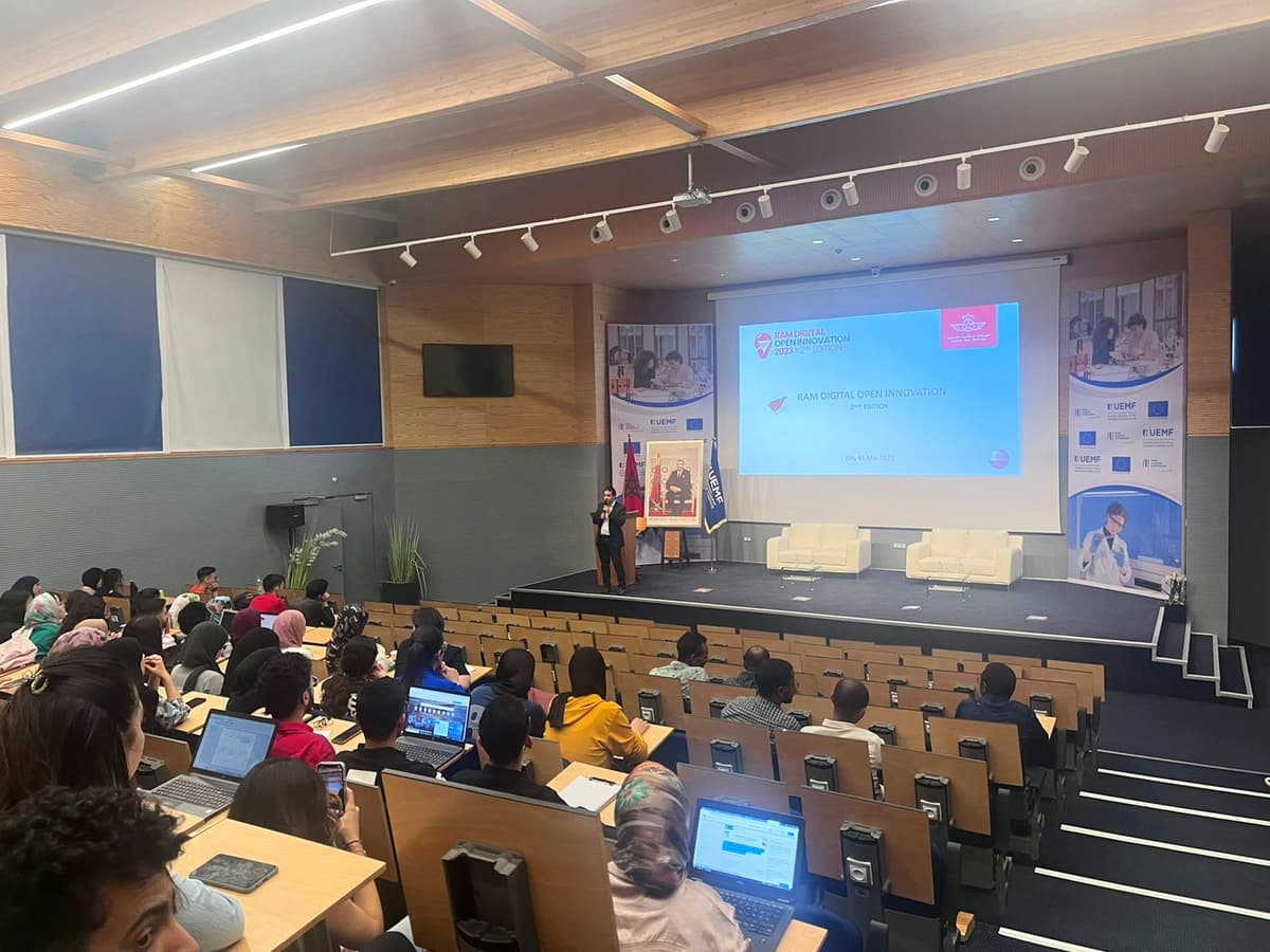 The second edition of the RAM Digital Open Innovation program is being held at Euromed University of Fes