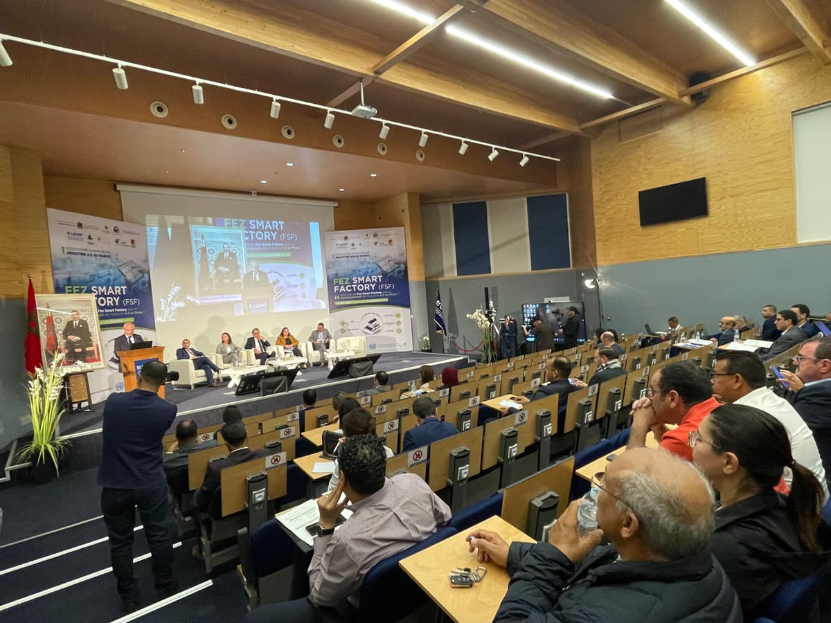 Rencontre sous le thème « Quel rôle de Fez Smart Factory dans le développement de l’Industrie 4.0 au Maroc ? »
