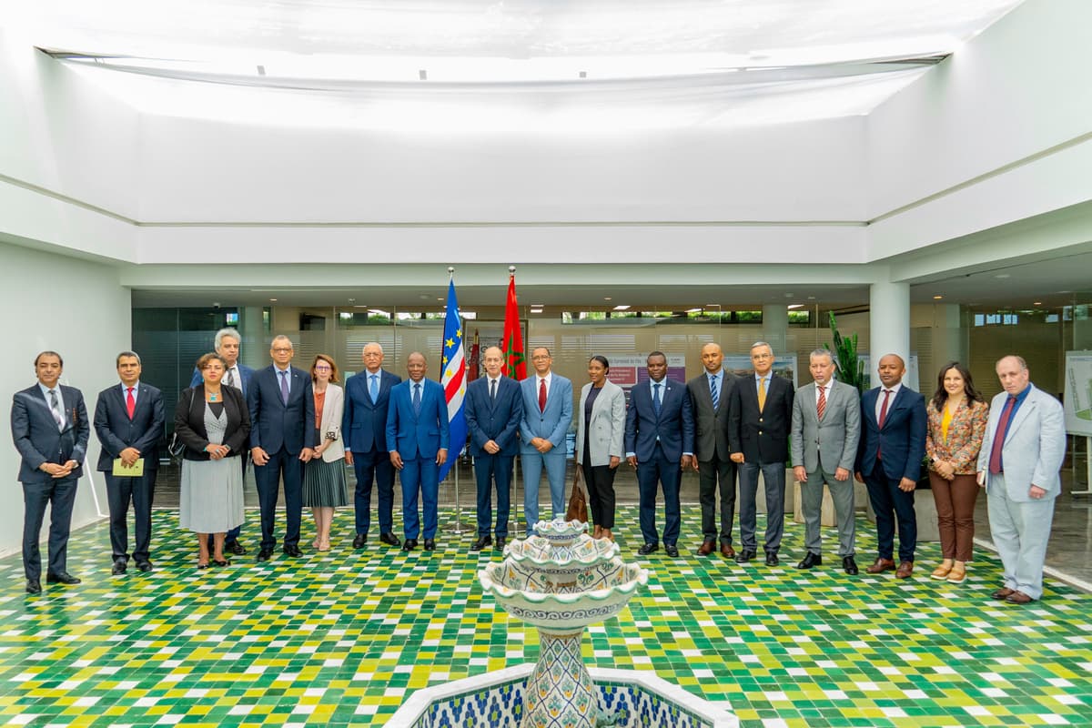 Visite à l’Universite Euromed de Fès de son excellence monsieur José Ulisses Correla e Silva, premier ministre de la république du Cap-Vert accompagné d’une délégation de haut niveau