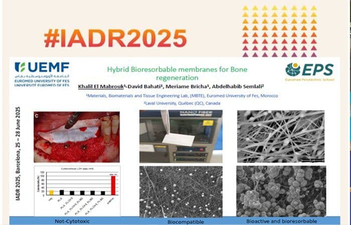 Recherche dentaire : retour sur le congrès IADR 2025 à Barcelone