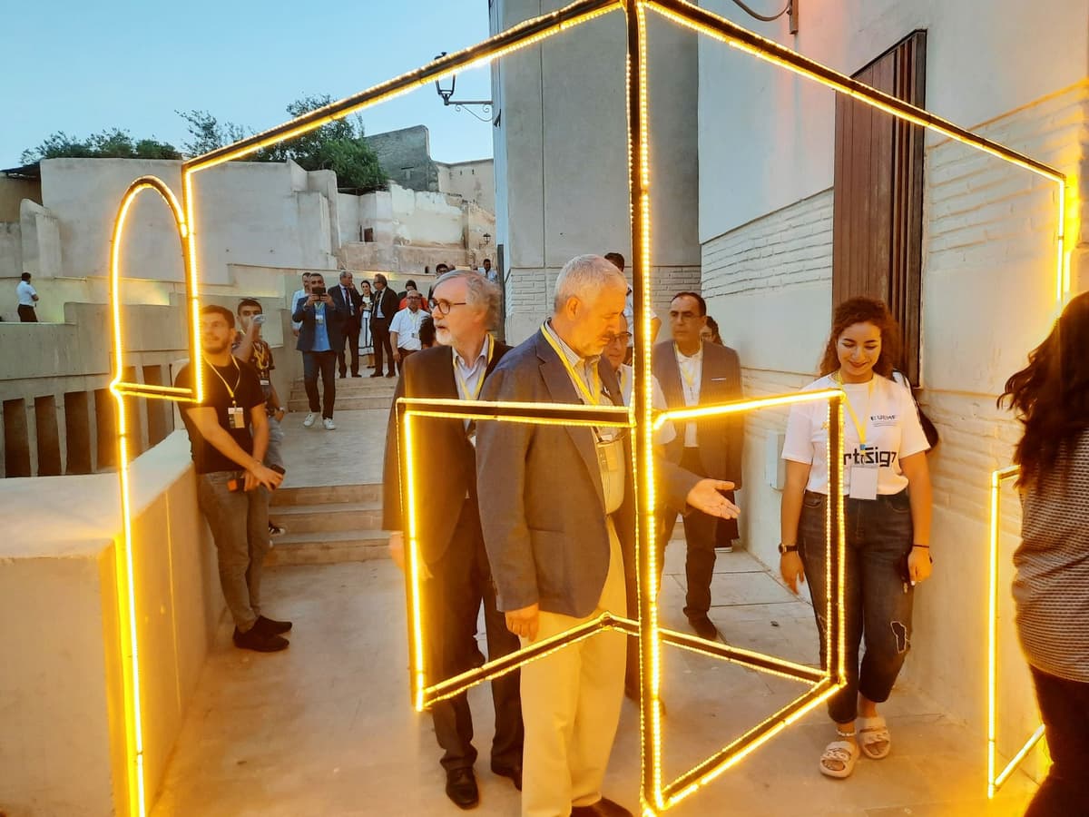 Coup d'envoi de la 1ère édition de la Biennale Académique ArtiSign dans le site historique de Lalla Yeddouna