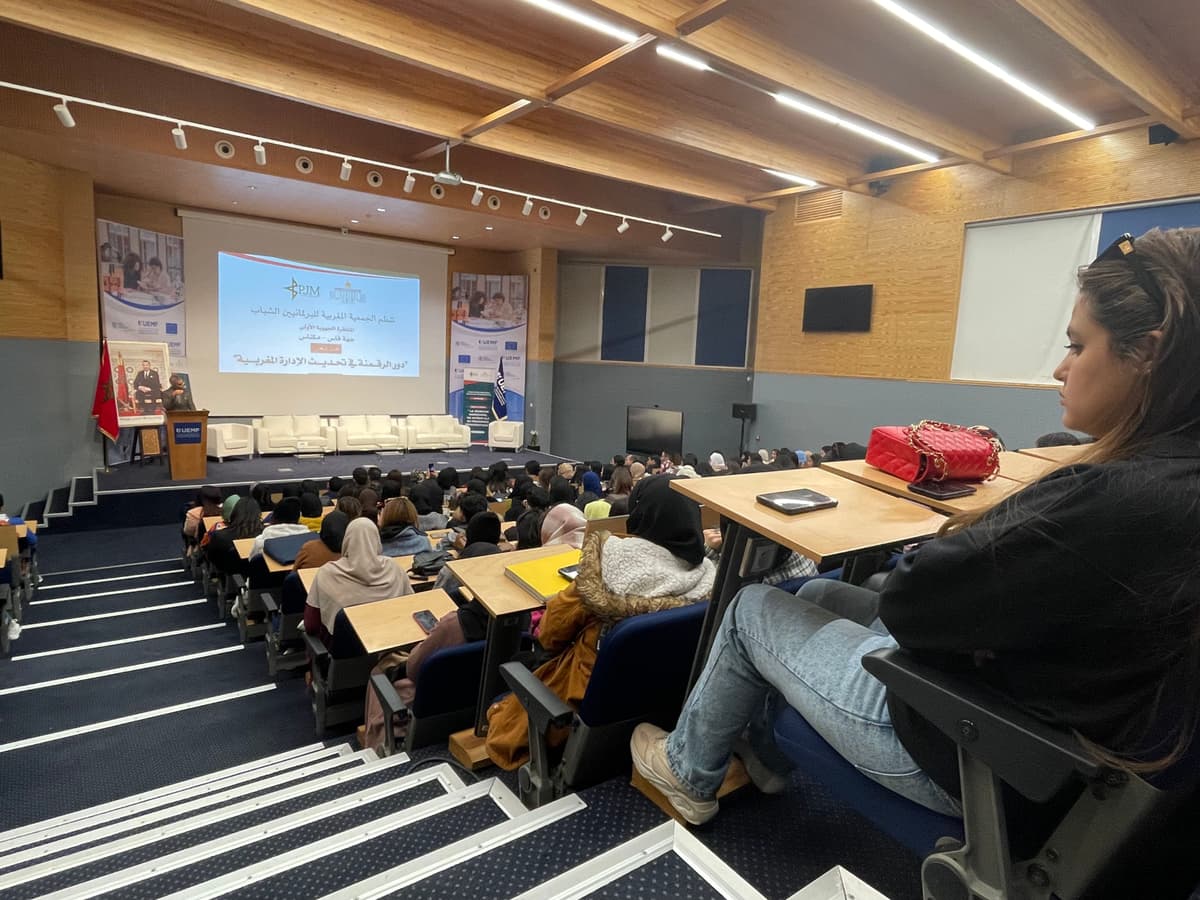 UEMF hosts the Moroccan Association of Young Parliamentarians as part of their regional meetings