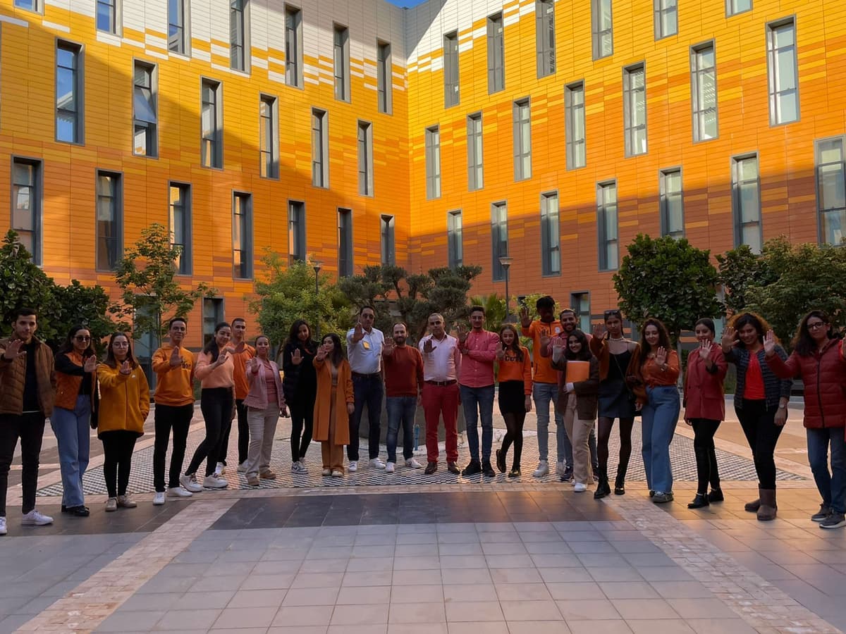 Orange Day : les étudiants et personnel de l'Euromed Business School condamnent les violences faites aux femmes