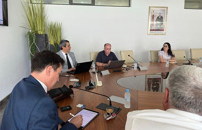 Visite de courtoisie d’une délégation française à l’UEMF