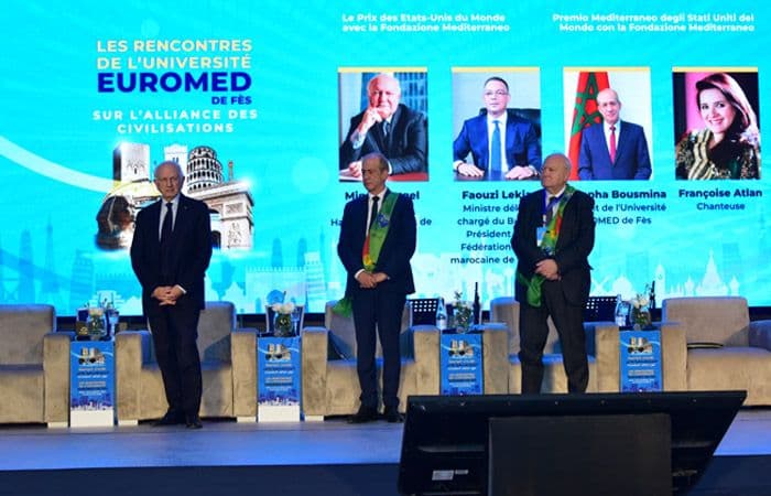 Quatre figures emblématiques honorées par les Prix “Méditerranée 2024” lors des Rencontres de l’Université Euromed de Fès