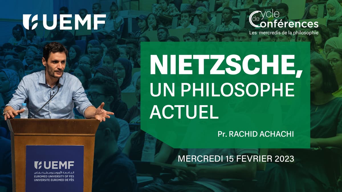 "Friedrich Nietzsche, un philosophe actuel" par Rachid Achachi