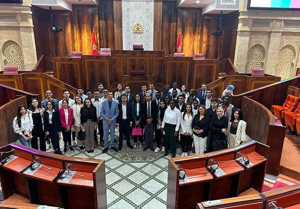 Visit of the students from the Institute of Legal and Political Sciences to the House of Representatives in Rabat