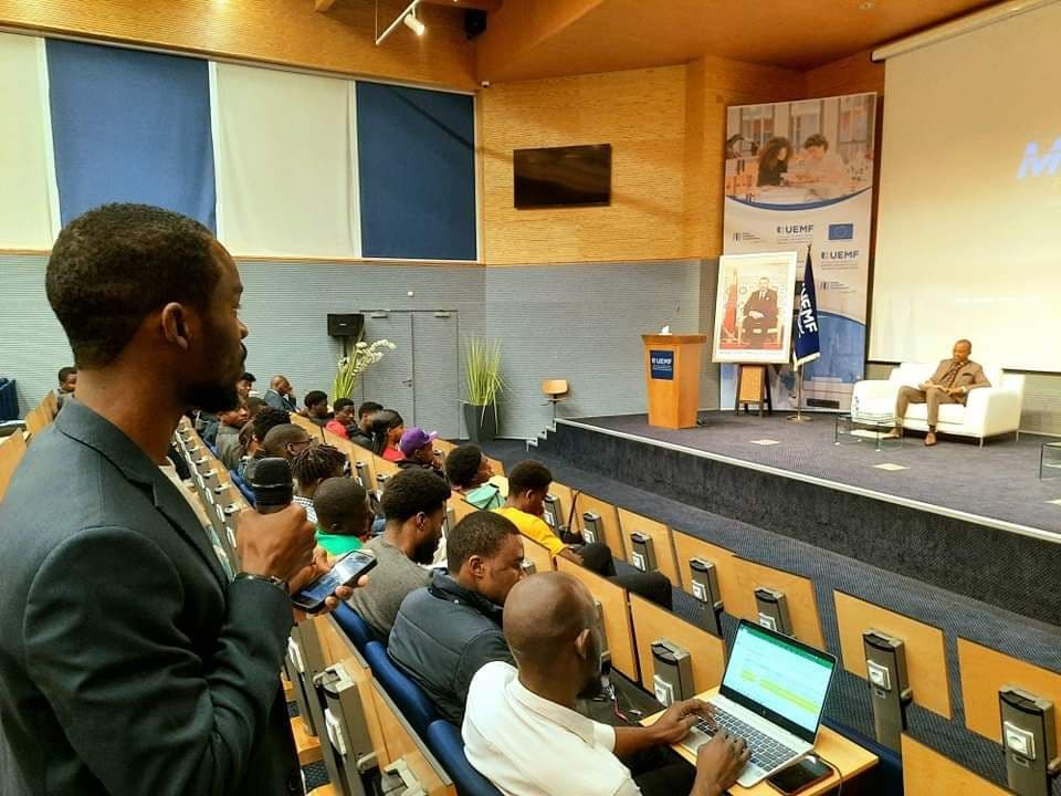 Meeting of H.E. the Ambassador of Gabon to Morocco with the Gabonese student community