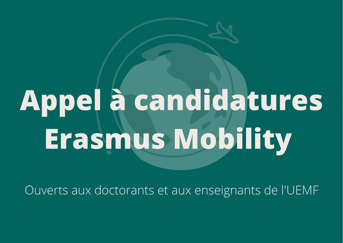 Appel à candidatures pour Erasmus Mobility à l'Université polytechnique de Valence