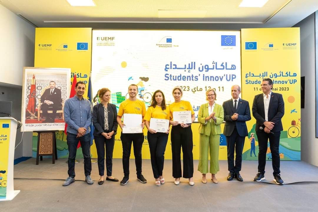 Retour en images sur le Hackathon de l’innovation « Students’ Innov’Up » organisé par l’Union européenne, la Banque européenne d’investissement et l’Université Euromed de Fès