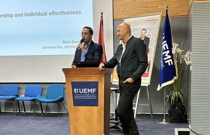 Leadership et efficacité individuelle : Une conférence hors norme avec M. Reda Bouraoui