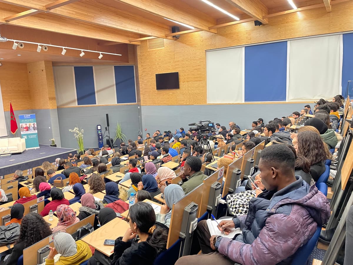 L'Euromed Career Day : une première édition riche en échange entre étudiants de l'UEMF et professionnels