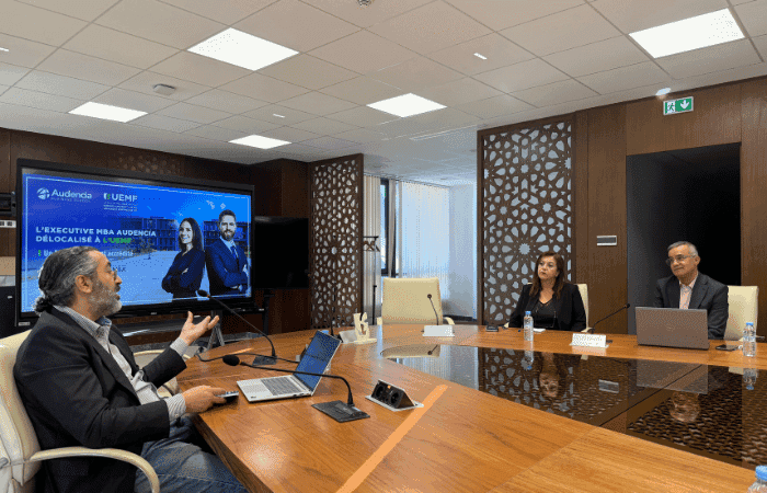 Dernière ligne droite avant le lancement de l’Executive MBA Audencia – UEMF