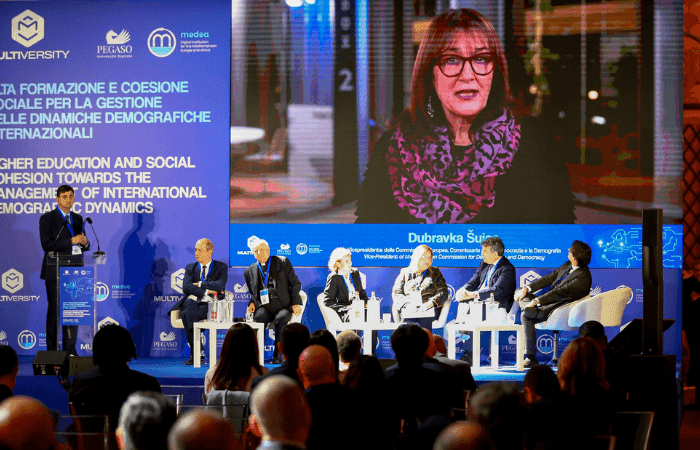 Participation du Pr. Mostapha Bousmina au Colloque International à Rome : formation et cohésion sociale