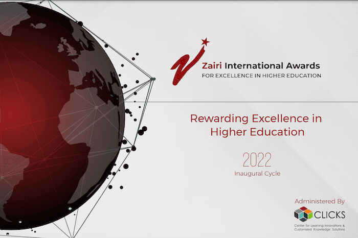 UEMF nominated in the 1st edition of the international ZAIRI prize for excellence in higher education