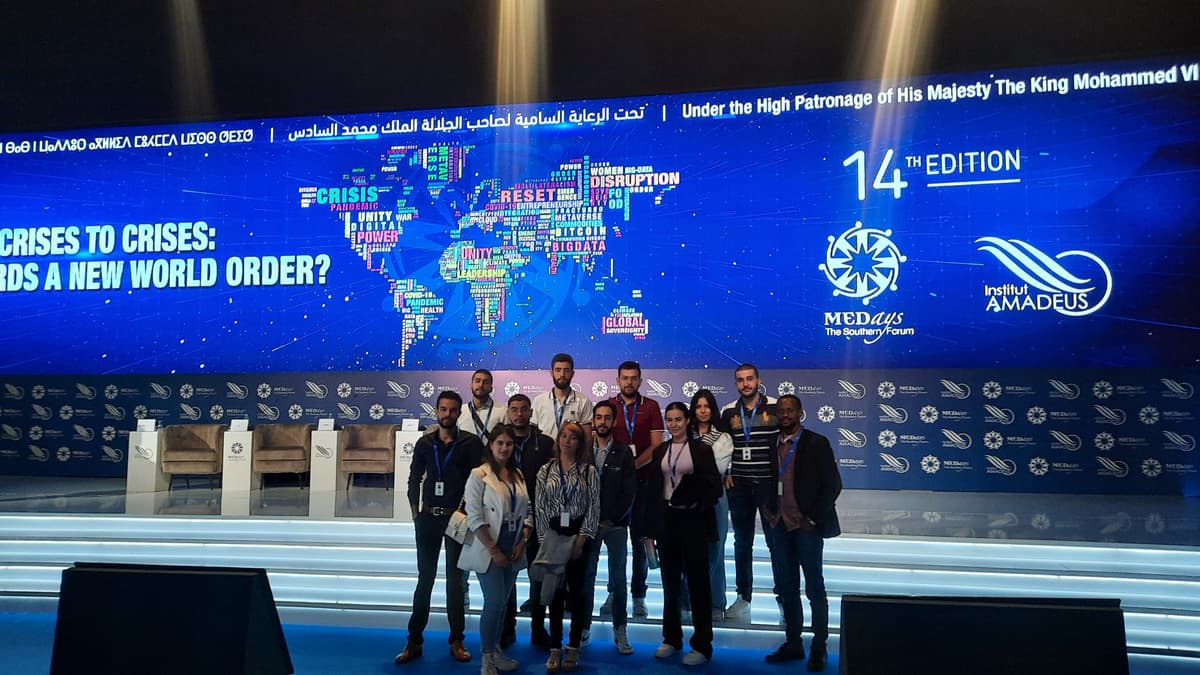 Visite des étudiants du Master "International Business" à la 14ème édition du Forum MEDays