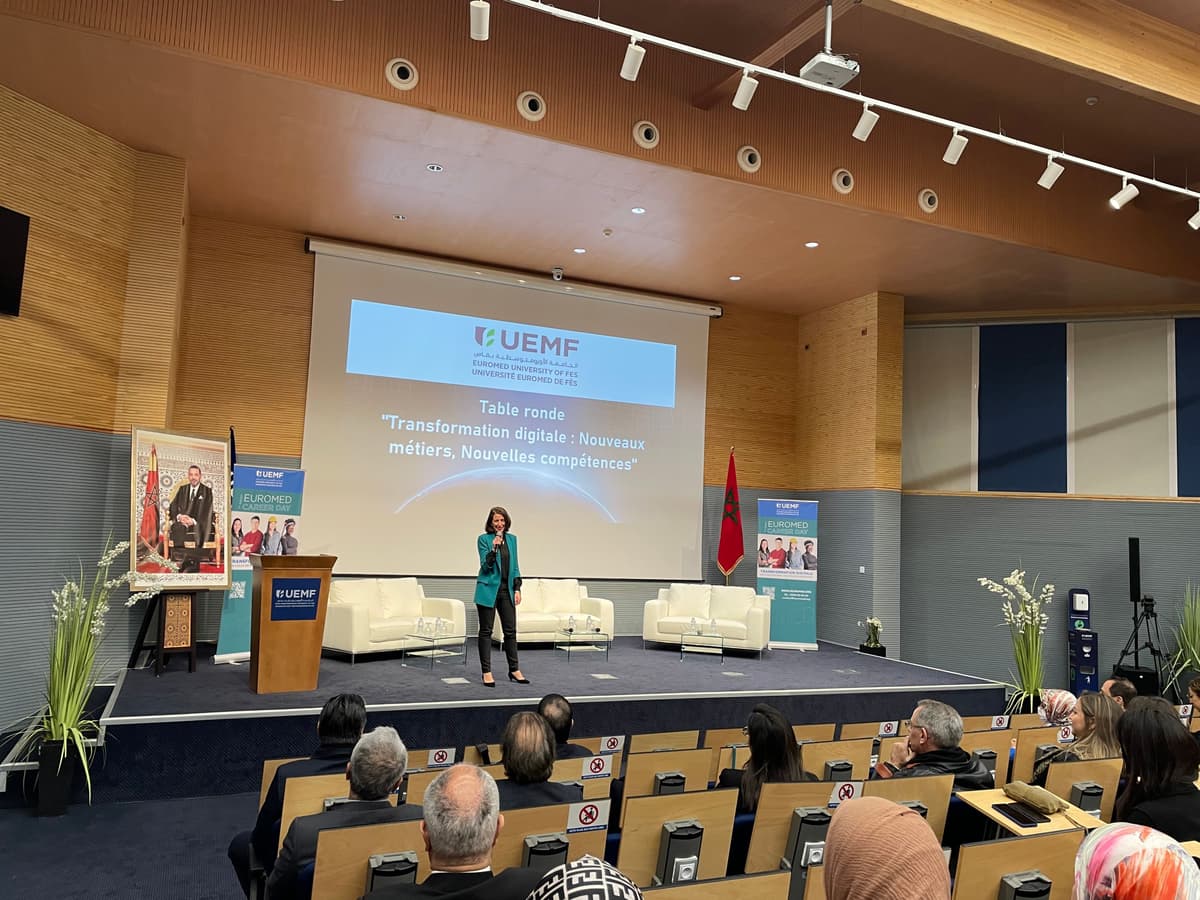 L'Euromed Career Day : une première édition riche en échange entre étudiants de l'UEMF et professionnels