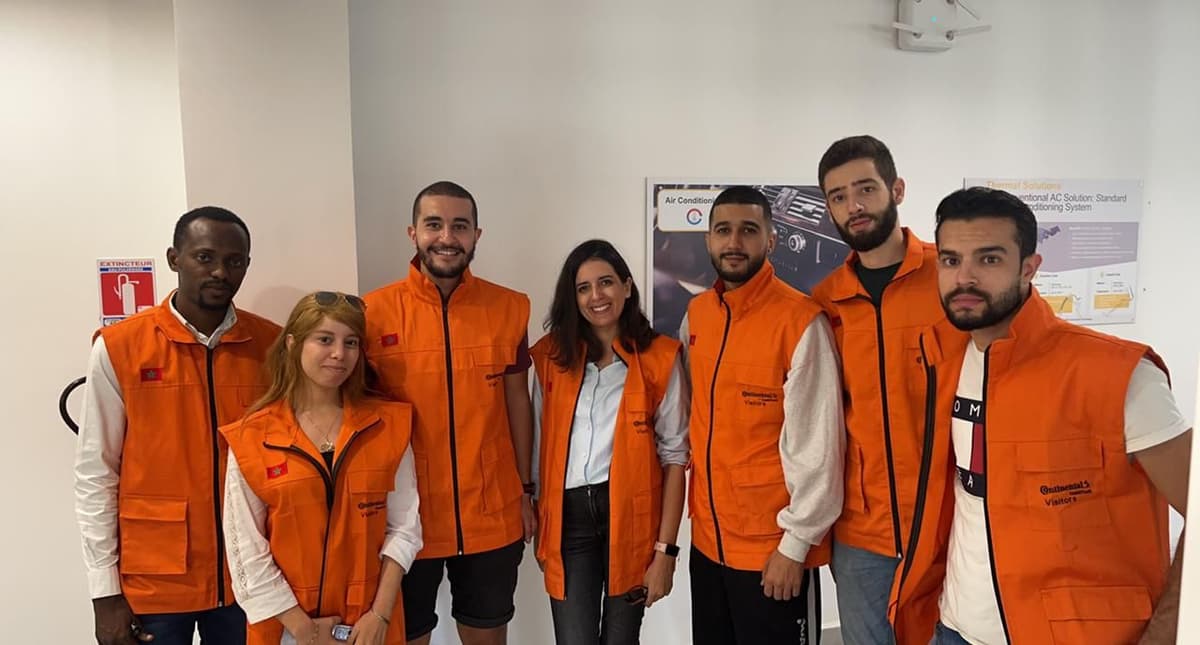 Visite des étudiants du Master "International Business" à la 14ème édition du Forum MEDays