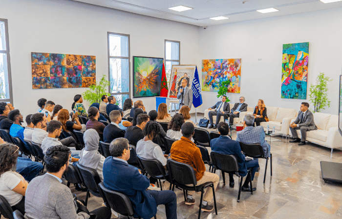 Rencontre avec l'Ambassadeur suédois à l'Université Euromed de Fès : Renforcement des liens interculturels
