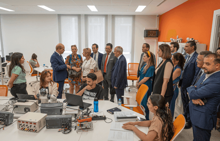 Signature de la convention de financement du projet "Usine Ecole Pilote 4.0" cofinancé par la filiale de la KFW, la Facilité Investissements pour l’emploi (IFE)