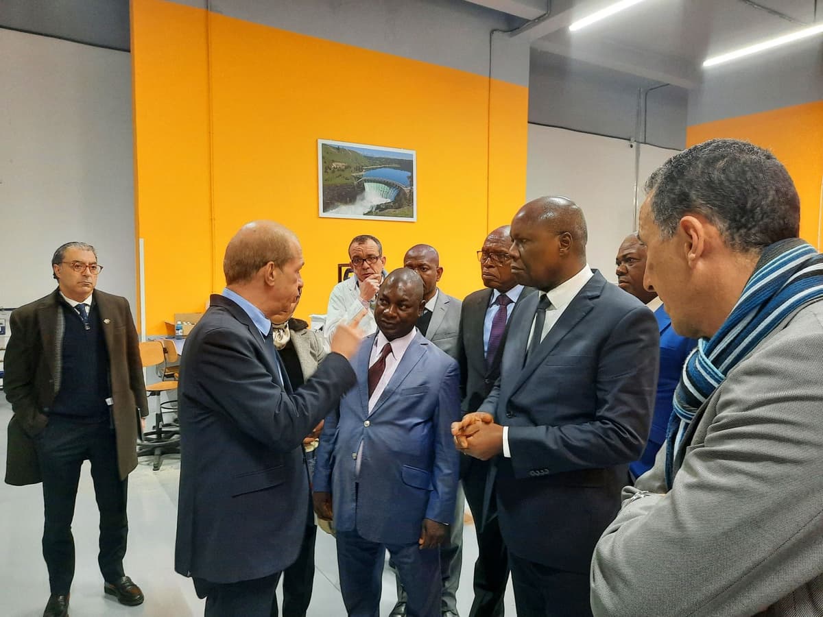 Visite de courtoisie de Dr Abdallah Albert Toikeusse MABRI, Président de la Région du Tonkpi en Côte d'Ivoire