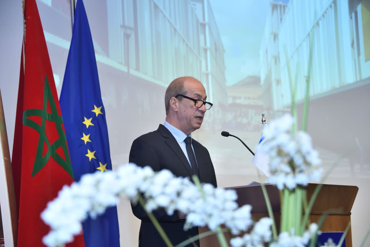 Visite du Vice-Président de la BEI M.Mourinho Félix à l'UEMF pour un échange avec les étudiants autour du climat