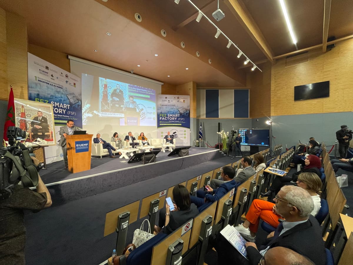 Rencontre sous le thème « Quel rôle de Fez Smart Factory dans le développement de l’Industrie 4.0 au Maroc ? »