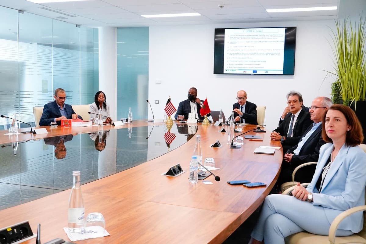 Visite de courtoisie de S.E M. Le Consul Général des Etats-Unis d’Amérique au Maroc