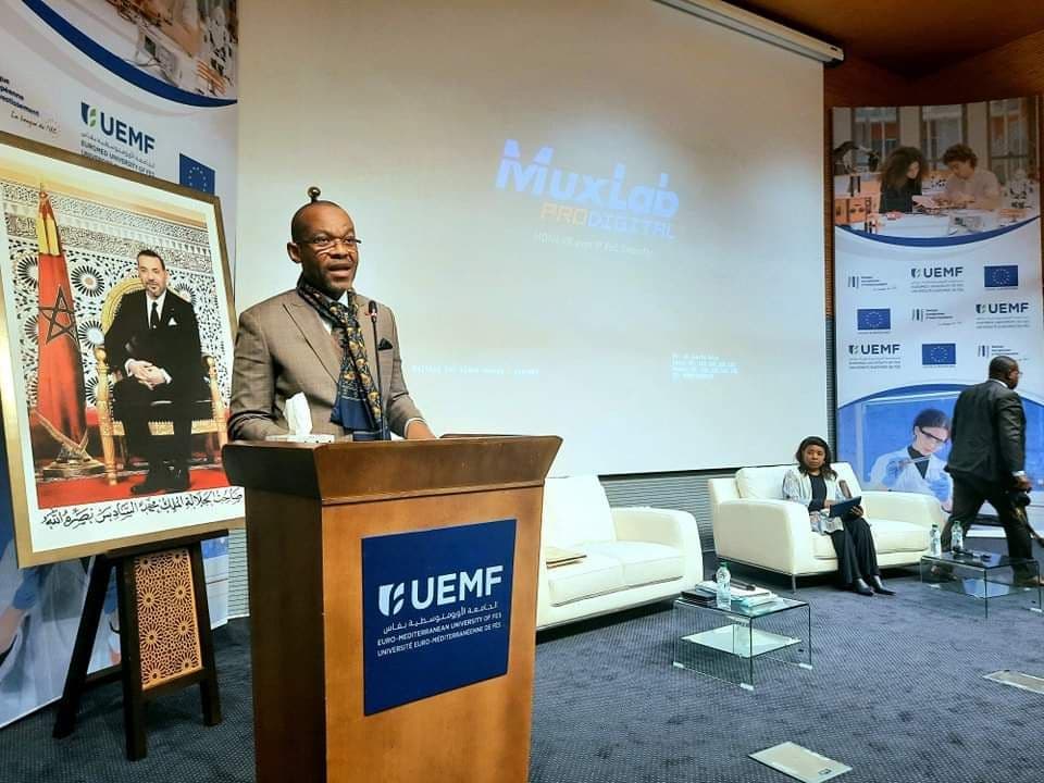 Rencontre de S.E l'Ambassadeur du Gabon au Maroc avec la communauté estudiantine gabonaise