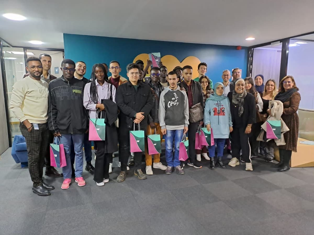 Sortie scientifique enrichissante à la société Webhelp de Fès